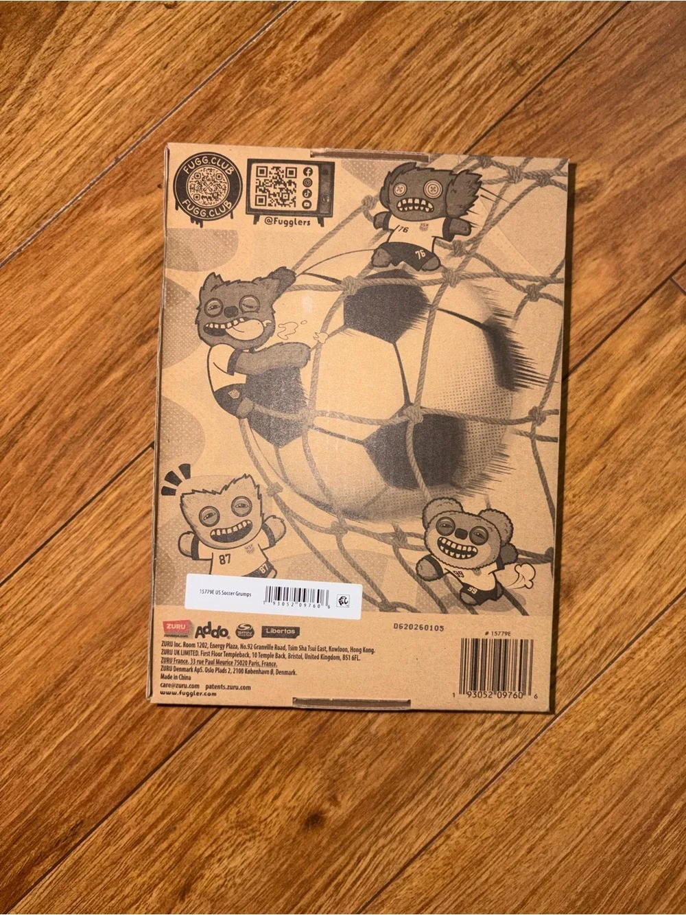 Zuru Fuggler x Team USA Soccer Fifa plush toy